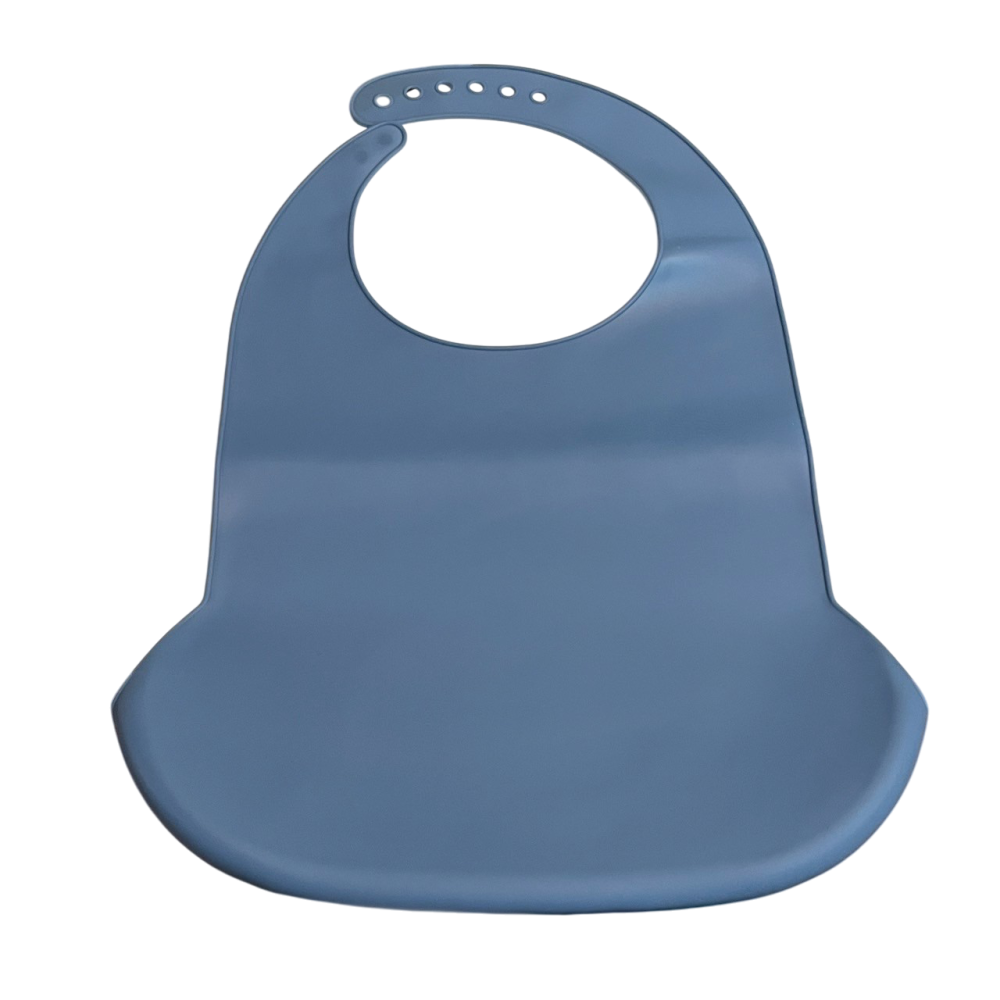 ❮全新❯ Qing Fei 防水圍兜 加大款 適用老人 小孩 孕婦 臥床病人 防漏 防水 可避免食物漏出 採用矽膠材質-細節圖3