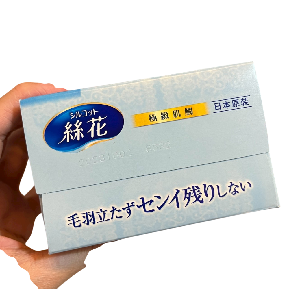 ❮全新❯ 日本 unicharm Silcot 絲花極緻肌觸化妝棉 封口設計 不留棉絮 不殘留纖維 100%天然棉製成-細節圖3