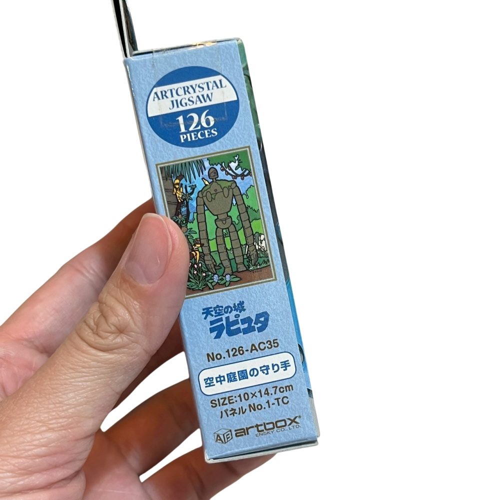 ❮全新❯ 日本 STUDIO GHIBLI 吉卜力工作室 天空之城 器人兵透明拼圖 Ensky PUZZLES-細節圖3