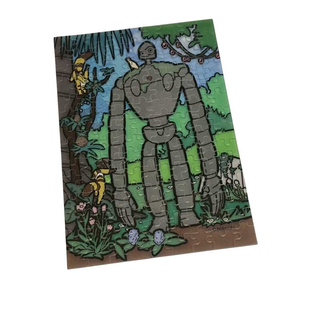 ❮全新❯ 日本 STUDIO GHIBLI 吉卜力工作室 天空之城 器人兵透明拼圖 Ensky PUZZLES-細節圖6