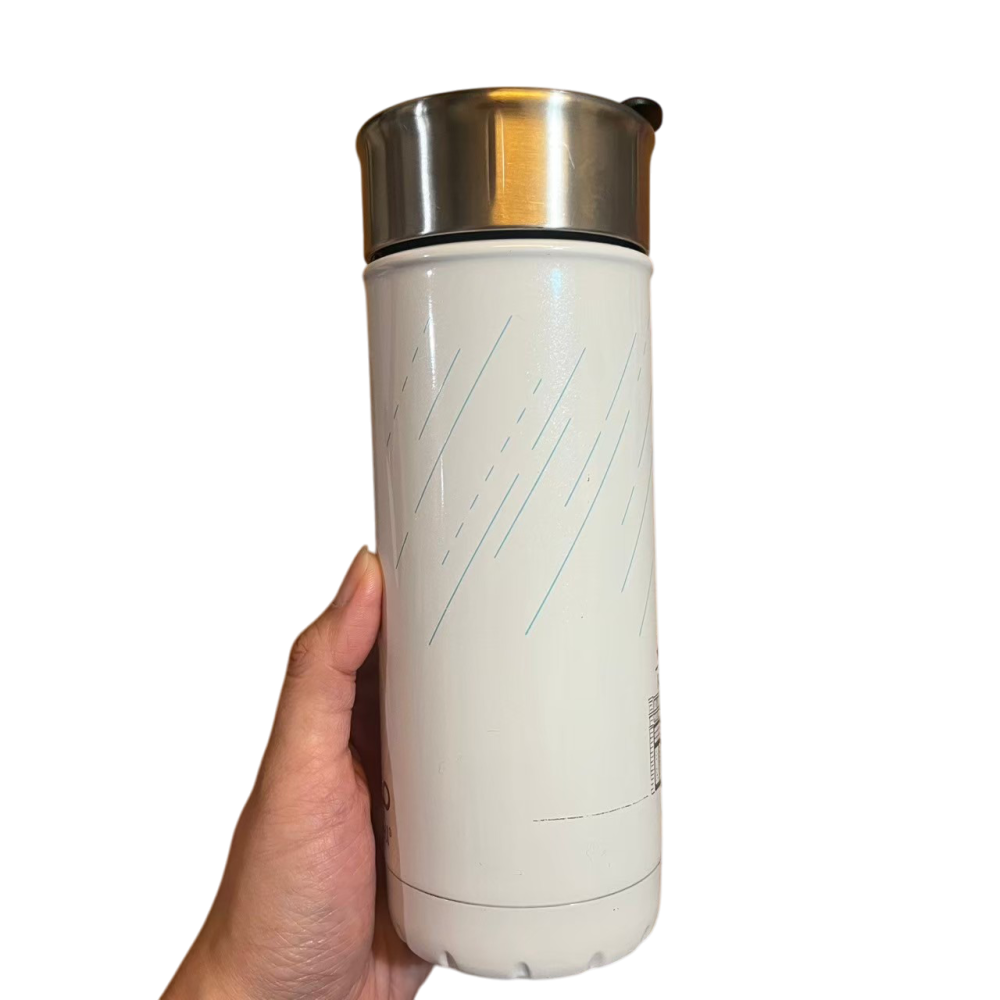 ❮二手❯ 美國 STARBUCKS 星巴克 西雅圖限定 Swell聯名 16oz 保溫瓶 SEATTLE 工坊不鏽杯-細節圖2