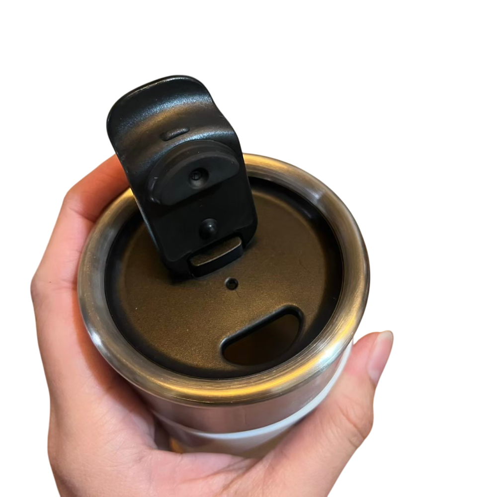 ❮二手❯ 美國 STARBUCKS 星巴克 西雅圖限定 Swell聯名 16oz 保溫瓶 SEATTLE 工坊不鏽杯-細節圖6