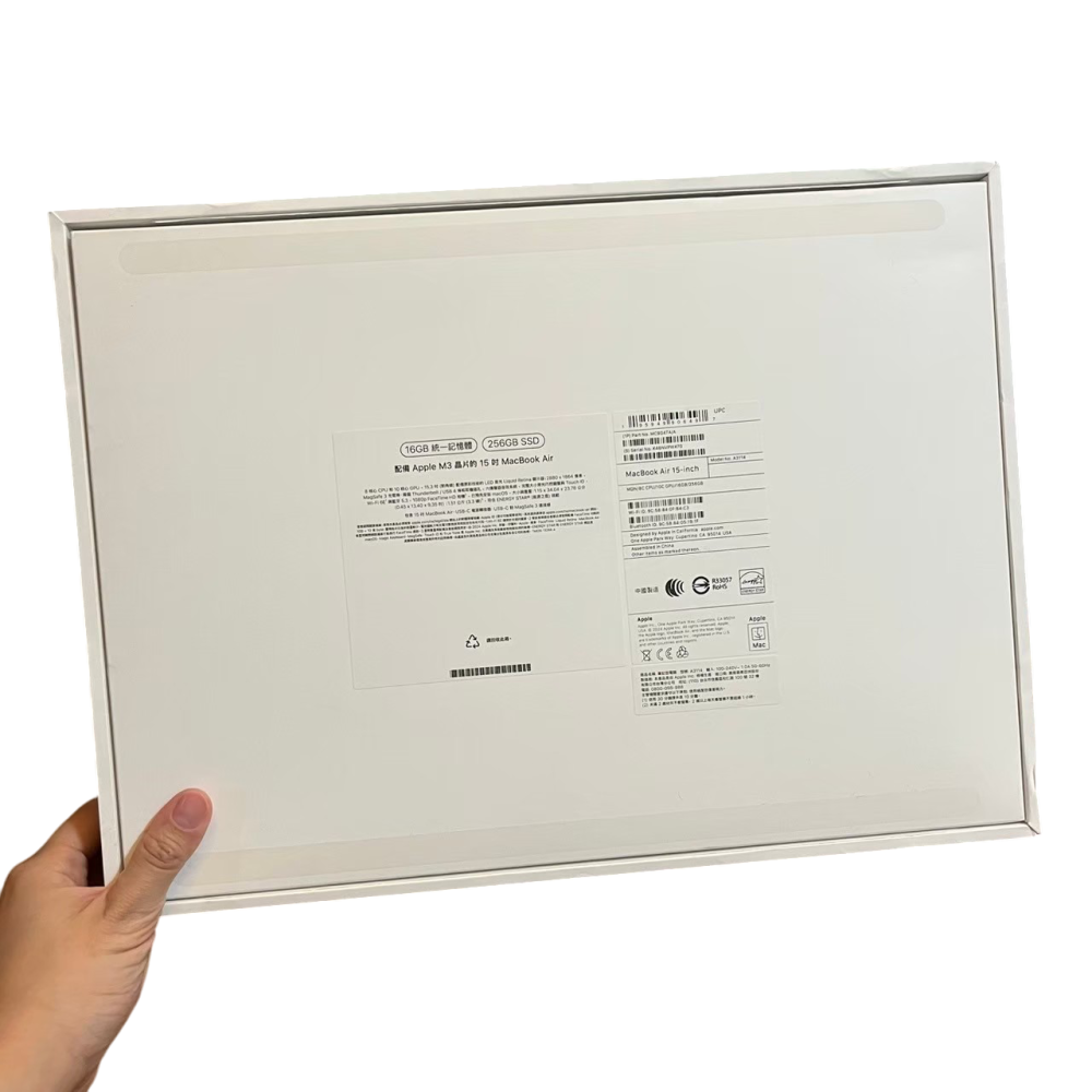 ❮二手❯ 原廠空盒 Apple 蘋果 15吋 MacBook Air 空盒子 原廠空盒 盒子 原廠包裝紙盒-細節圖6