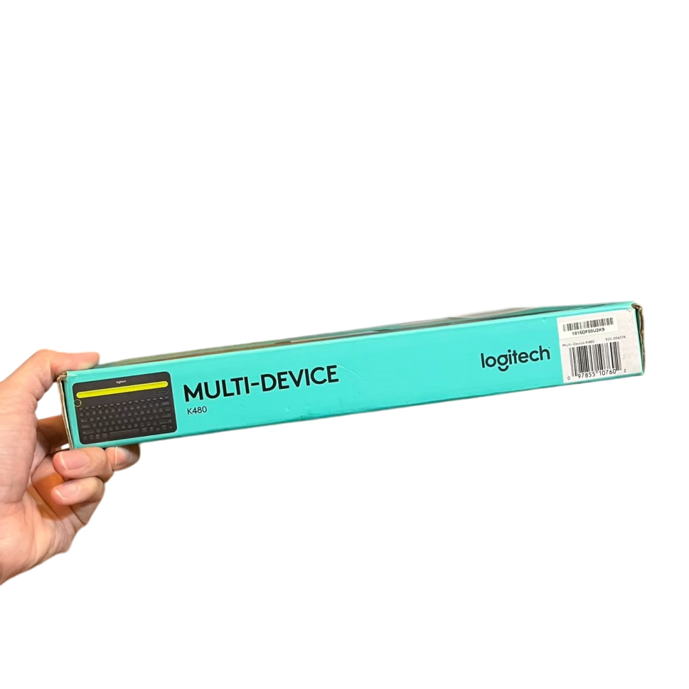 ❮二手❯ 原廠空盒 Logitech 羅技 K480 藍牙跨平台鍵盤的原廠盒子 只有空盒 空盒子 只有外包裝盒子-細節圖2