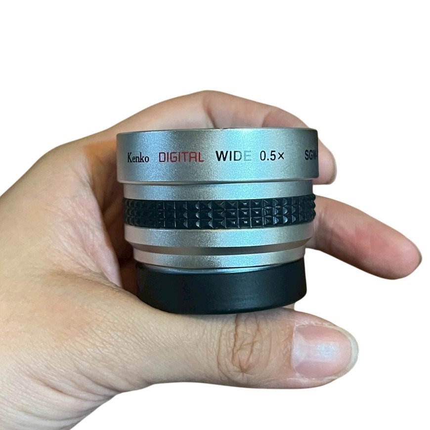 ❮二手❯ 日本 Kenko SGW-05Pro 37mm 0.5x 廣角轉換鏡頭 含收納袋 攝影機鏡頭 廣角鏡頭-細節圖2