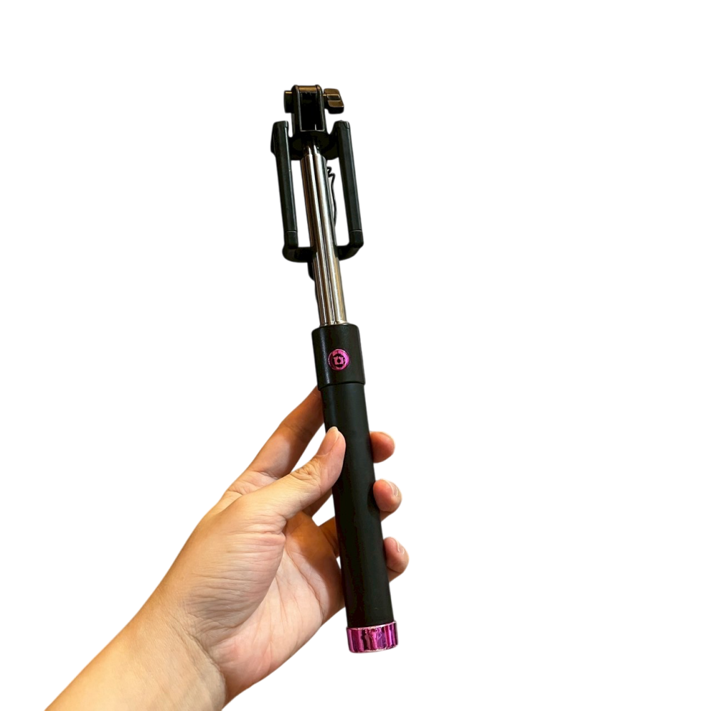 ❮二手❯ Idlek 伊德萊克 自拍棒帶線 一體式可折疊 無需充電線控 自拍棒 輕巧便攜 22-105cm-細節圖7