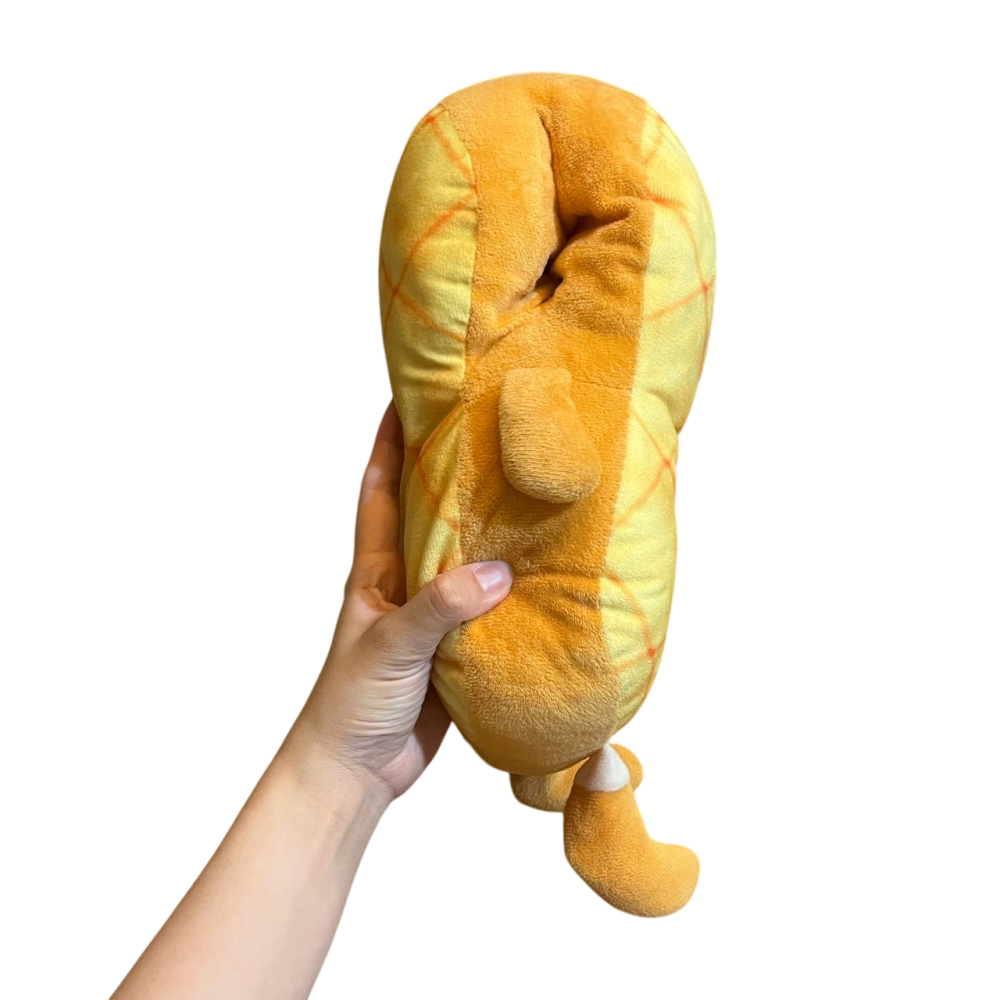 ❮近新❯ Bread 菠蘿麵包造型抱枕 午睡枕 午睡枕趴 冰絲午睡枕教室抱枕睡覺多功能辦公室夏季小枕頭面包趴睡神器學生-細節圖3