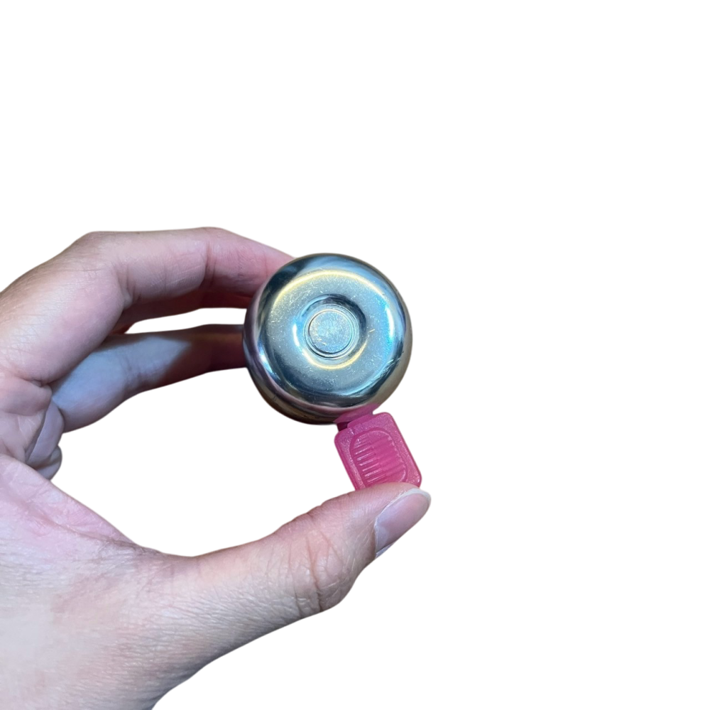 ❮二手❯ Pink 腳踏/自行車 鈴鐺 鈴聲 小鈴鐺 快拆式安裝 輕鬆適應任何滑板車 確保您的孩子清晰聽到-細節圖2