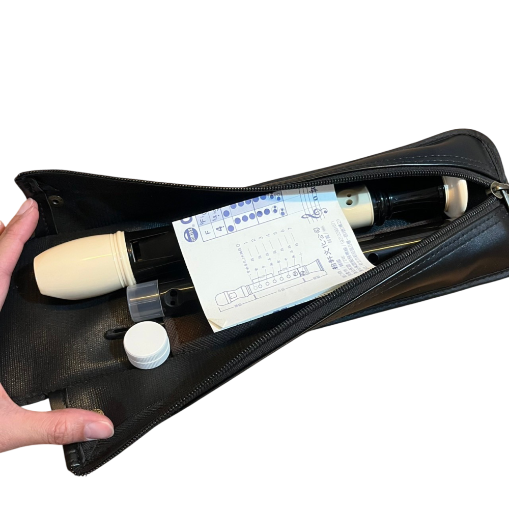 ❮二手❯ COMTEX ALTO-502 中音直笛 收納袋 清潔棒 通條布 學生必備/台灣製造中音直笛-細節圖2