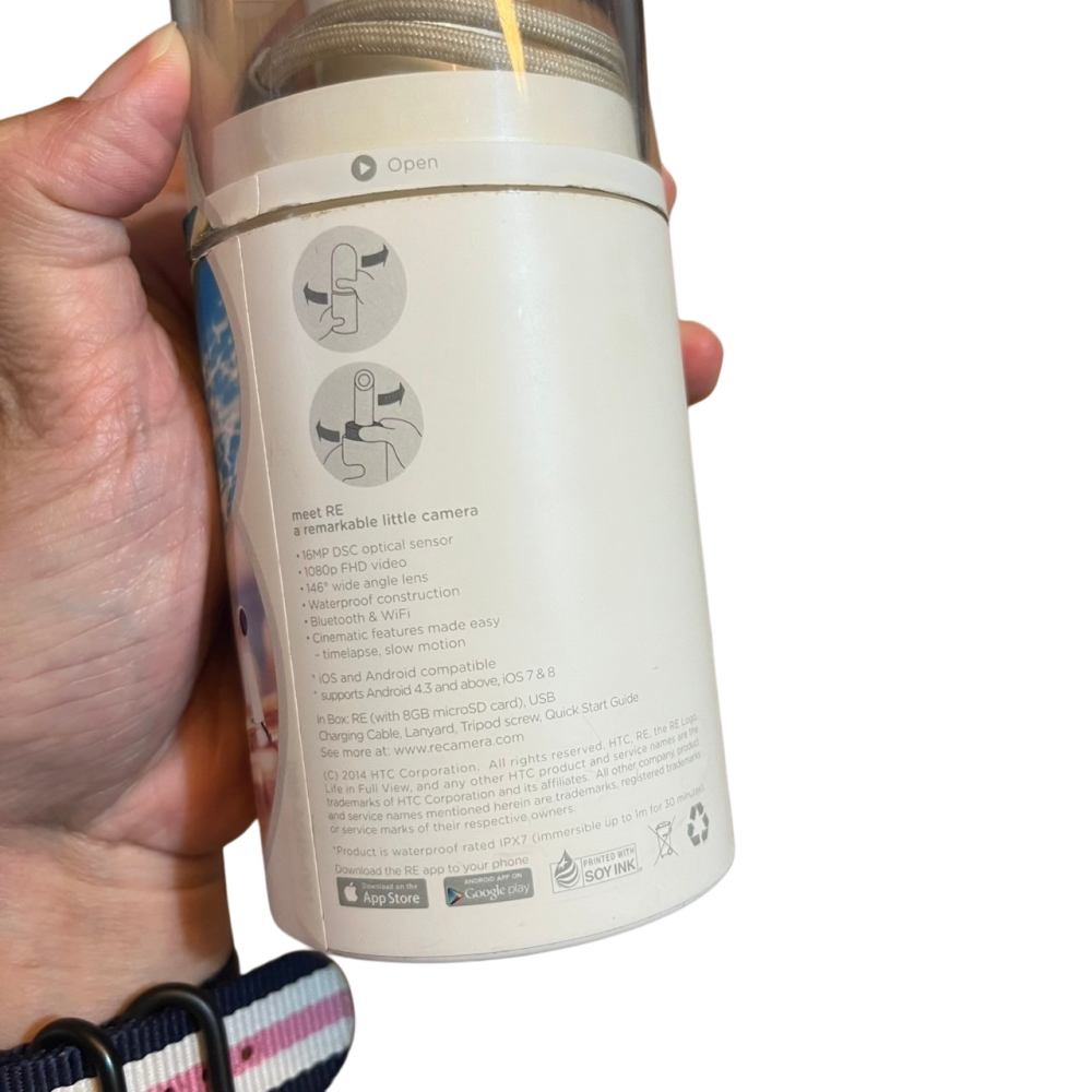 ❮二手❯ HTC RE Camera RE Camera 手持相機 超廣角 防水攝影機 迷你攝錄影機 IPX7-細節圖4