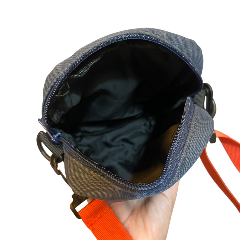 ❮近新❯ 德國 Fidlock 專利磁扣快拆小包 側背包 錢包 RYUU 丈青 一秒刷卡 防潑水 耐磨材質 後側暗袋-細節圖7