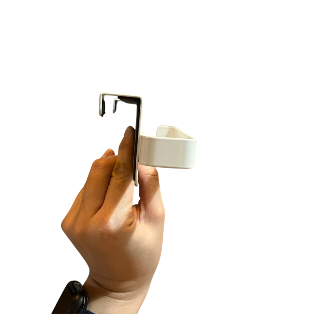 ❮二手❯ Paper 壁掛式捲筒衛生紙架 衛生紙架 米白色 輕質金屬 簡約設計 捲筒衛生紙的掛桿-細節圖3