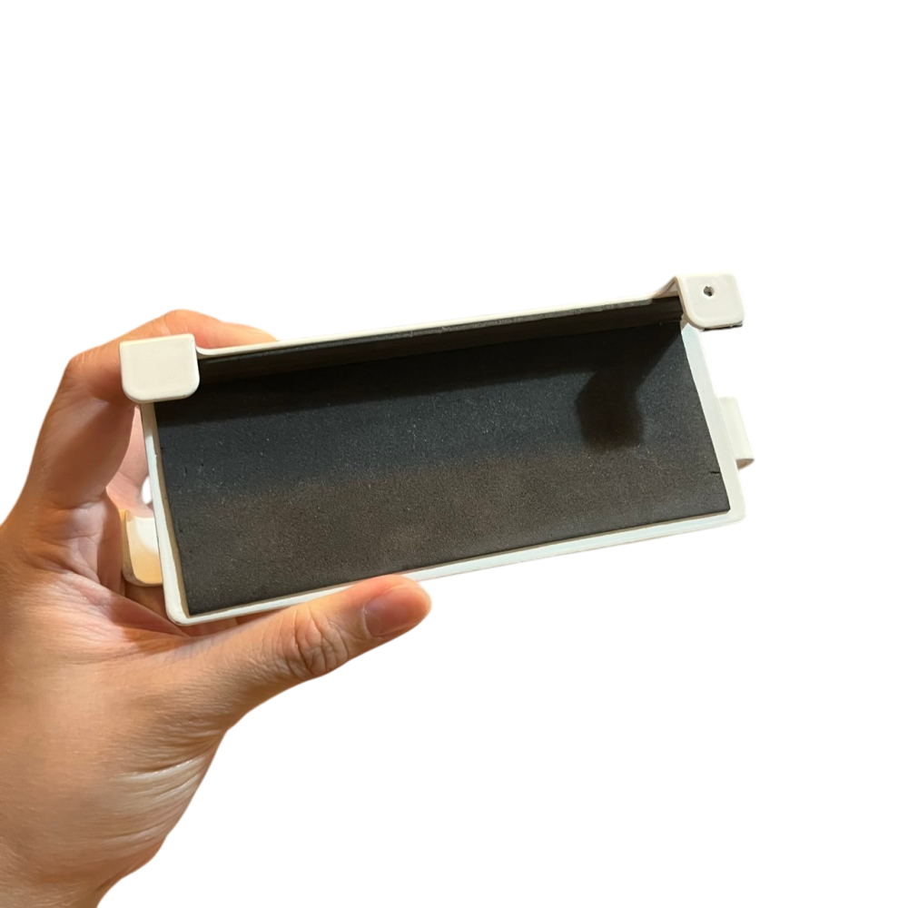 ❮二手❯ Paper 壁掛式捲筒衛生紙架 衛生紙架 米白色 輕質金屬 簡約設計 捲筒衛生紙的掛桿-細節圖4