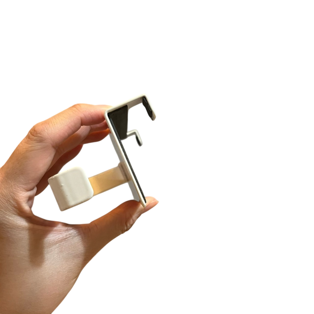 ❮二手❯ Paper 壁掛式捲筒衛生紙架 衛生紙架 米白色 輕質金屬 簡約設計 捲筒衛生紙的掛桿-細節圖5