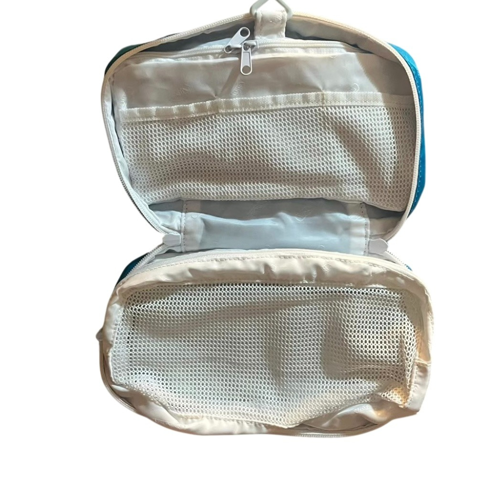 ❮近新❯ 德國 Rimowa 洗漱包 Toiletry Pouch 土耳其藍限量色 旅行收納包 化妝包 過夜包 耐用防水-細節圖5