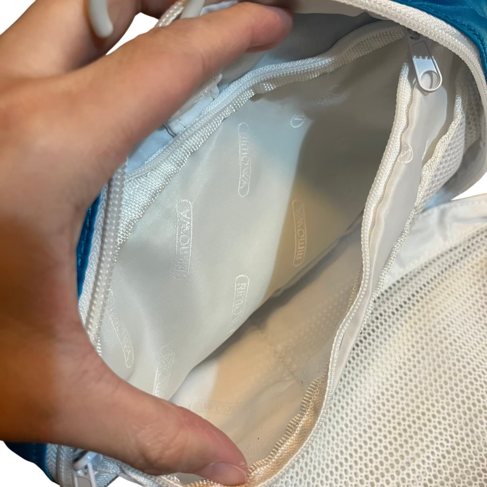 ❮近新❯ 德國 Rimowa 洗漱包 Toiletry Pouch 土耳其藍限量色 旅行收納包 化妝包 過夜包 耐用防水-細節圖6