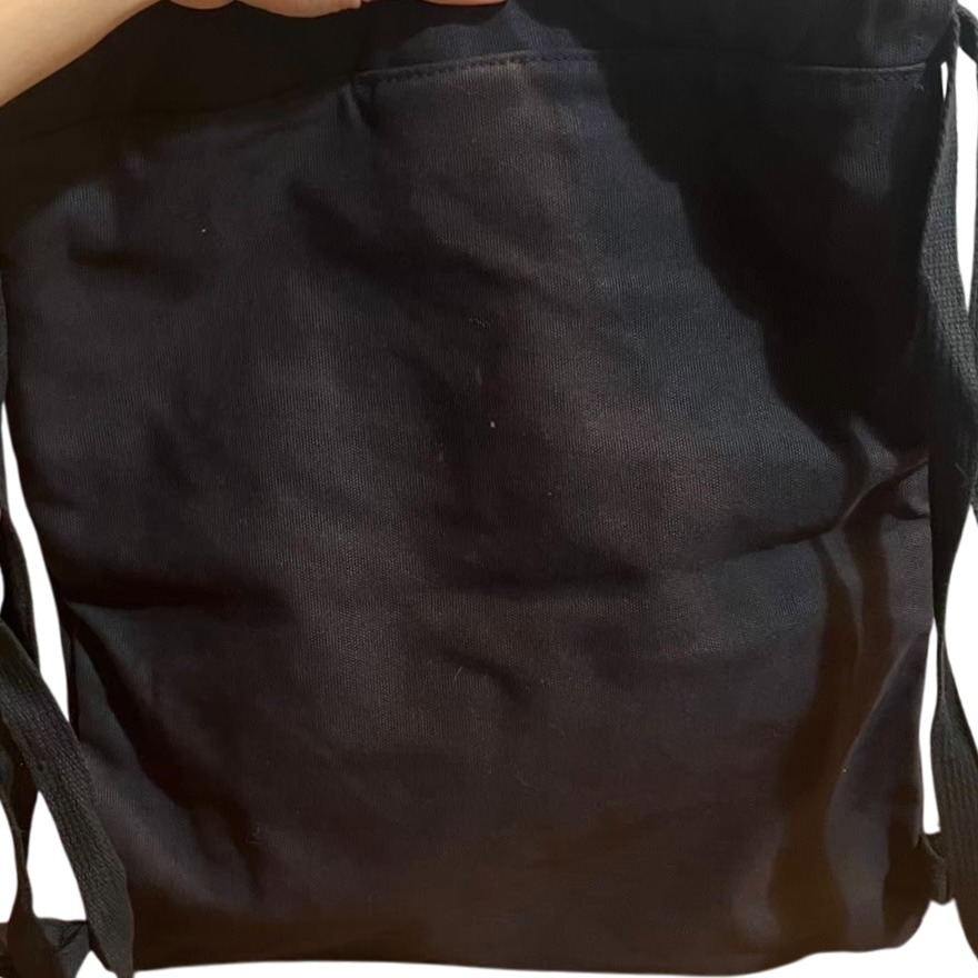 ❮二手❯ 美國 Comfort Colors C342 帆布束帶袋 軟式折疊後背包 雙肩包 運動背包 旅行袋 休閒包-細節圖3