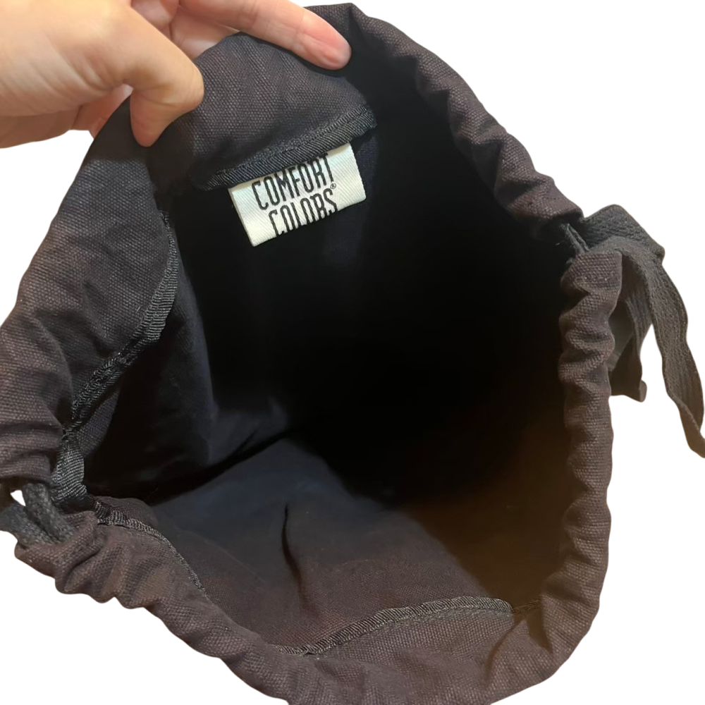 ❮二手❯ 美國 Comfort Colors C342 帆布束帶袋 軟式折疊後背包 雙肩包 運動背包 旅行袋 休閒包-細節圖7