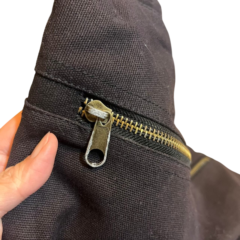 ❮二手❯ 美國 Comfort Colors C342 帆布束帶袋 軟式折疊後背包 雙肩包 運動背包 旅行袋 休閒包-細節圖8