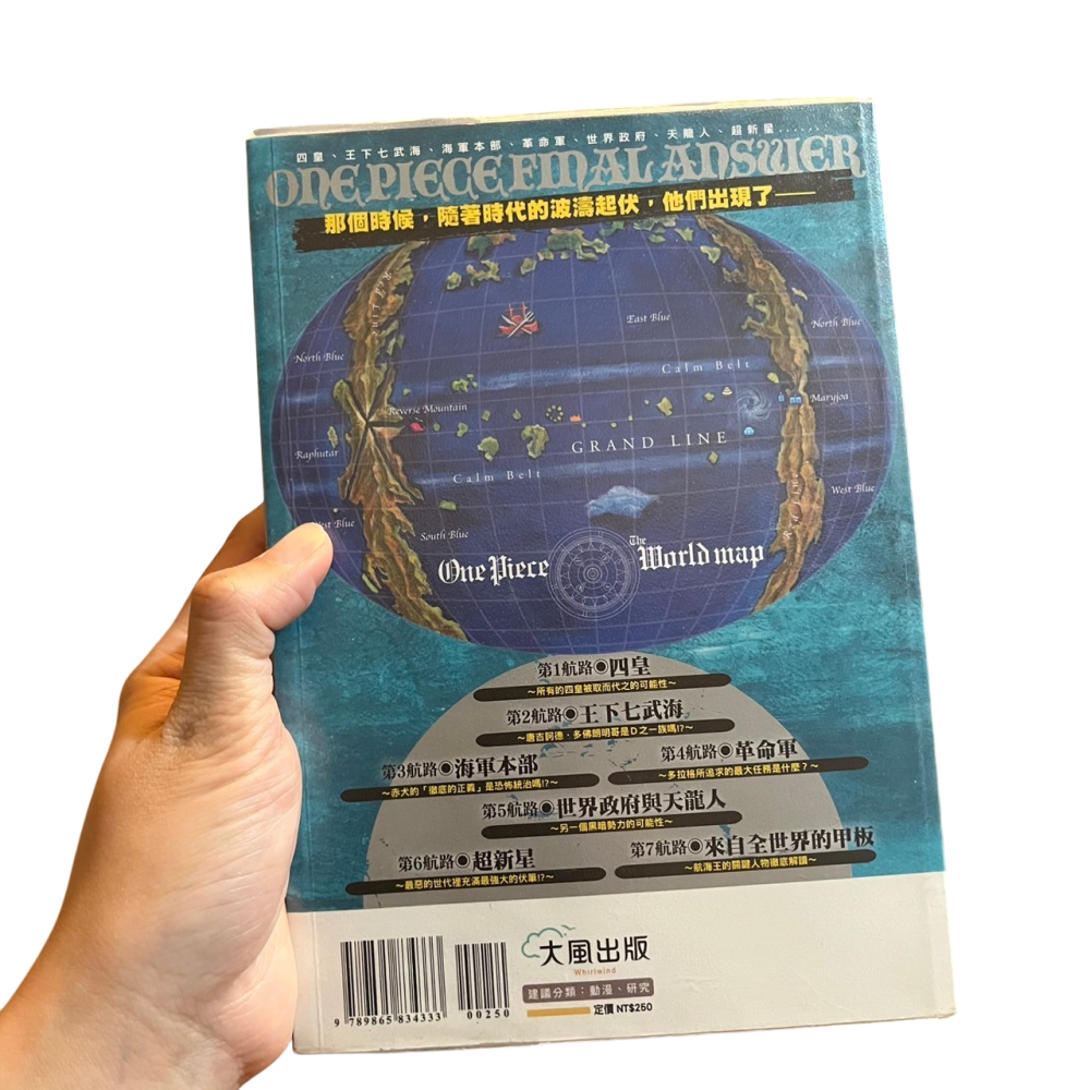 ❮二手❯ 日本 ONE PIECE 航海王《航海王最終研究：世界之卷》書籍 航海王の勁敵研究會-細節圖3