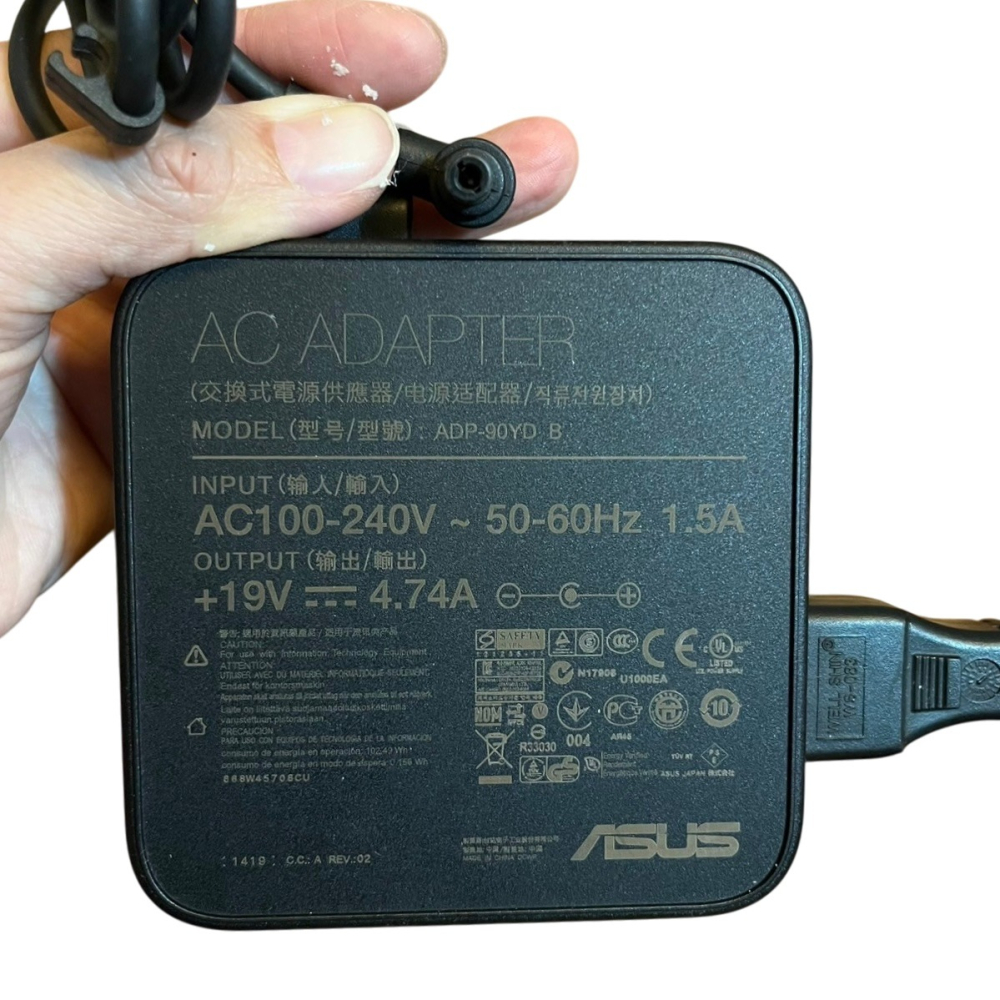 ❮二手❯ ASUS 華碩 筆電充電器 電源變壓器 ADP-90YD B 19V 4.74A 90W 充電器 變壓器 電源-細節圖5