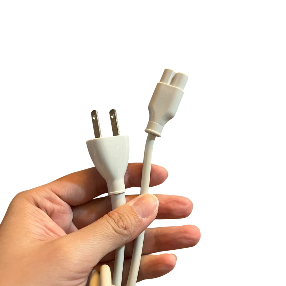 ❮二手❯ Xiaomi 原廠小米 石頭通用 掃地機器人充電座電源線 白色8字電源線 空氣清淨機/空氣淨化器/電扇通用-細節圖5