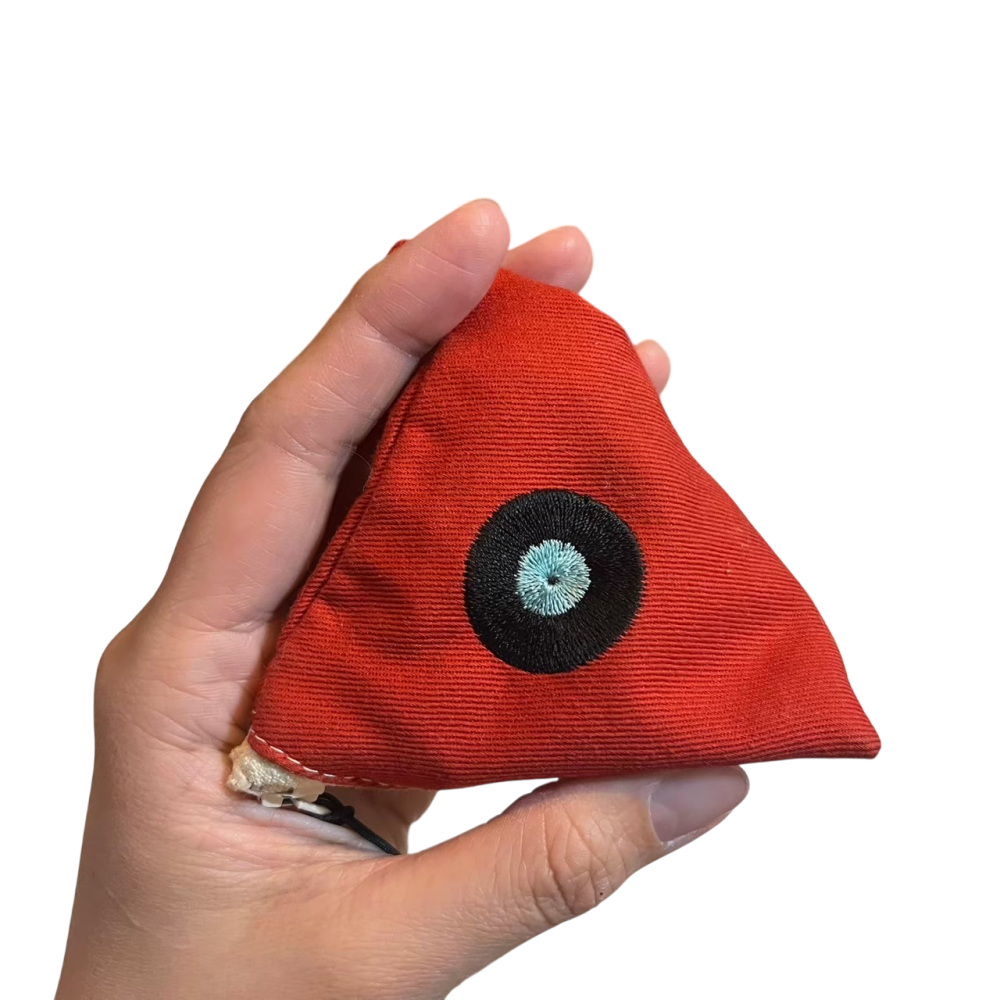 ❮二手❯ Sunday Phonograph 星期天留聲機 手作工藝 粽子零錢包 鑰匙包 錢包 端午節 包粽 包中 吊飾-細節圖3