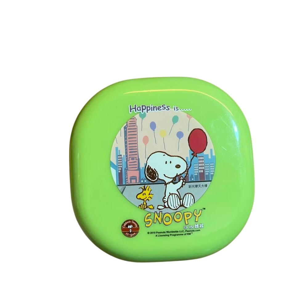 ❮近新❯ 美國 SNOOPY 史努比 雙層便當盒 雙層設計 提供充足的儲存空間 可將食物分開存放 容量1000ml-細節圖2