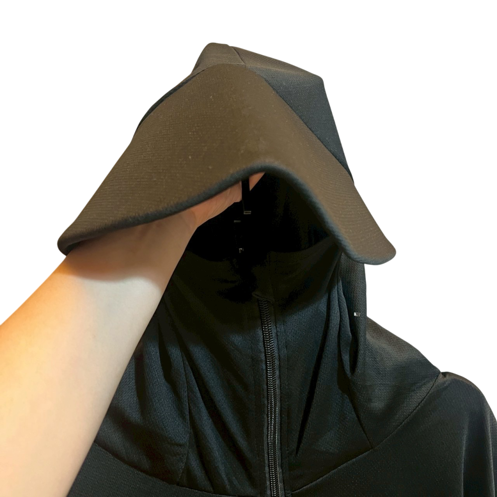 ❮全新❯ 夏季 Delivery 帽簷冰絲防曬衣 外送員 男女 2025最新款 戶外防紫外線 外套 超薄透氣排汗防曬服-細節圖7