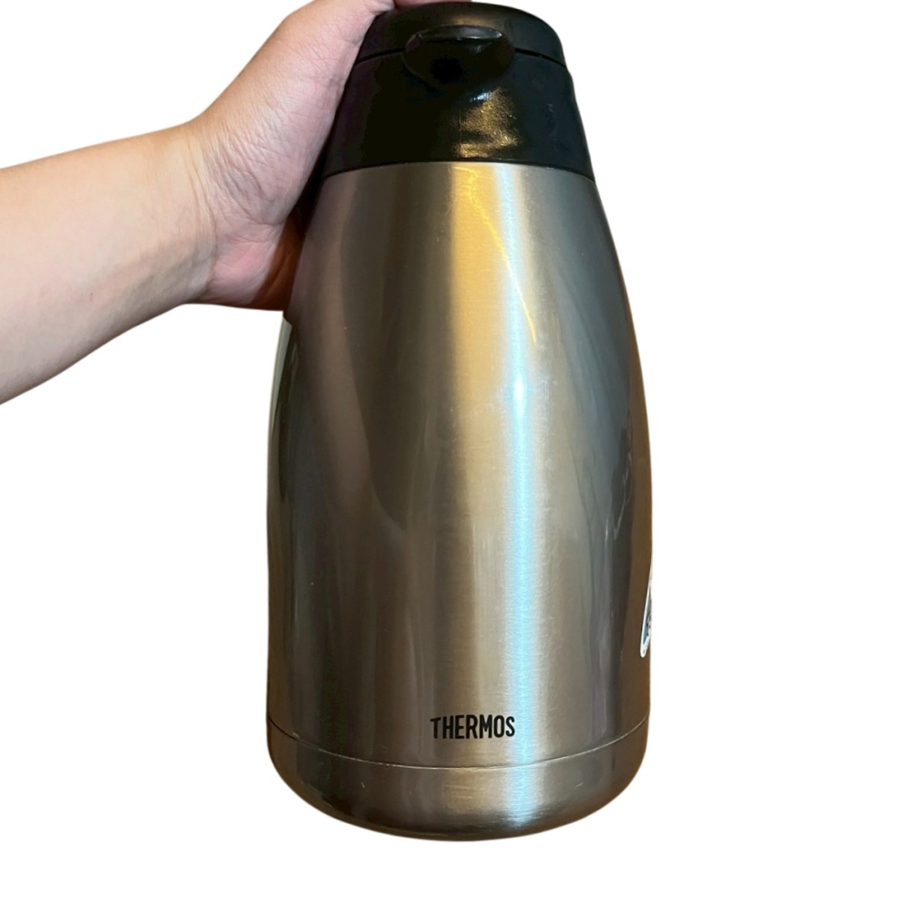 ❮二手❯ 德國 THERMOS 膳魔師 不銹鋼真空保溫壺 1.5L TGS-1500 SBK 咖啡壺 茶壺 水壺-細節圖4