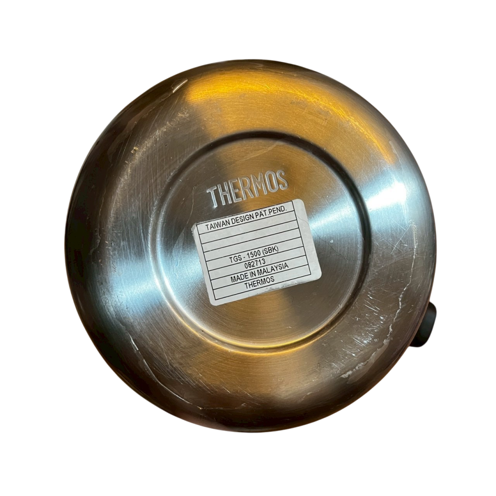 ❮二手❯ 德國 THERMOS 膳魔師 不銹鋼真空保溫壺 1.5L TGS-1500 SBK 咖啡壺 茶壺 水壺-細節圖5
