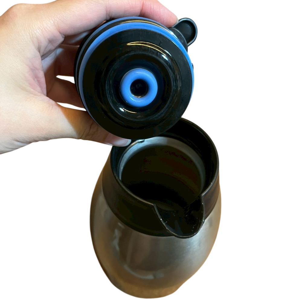 ❮二手❯ 德國 THERMOS 膳魔師 不銹鋼真空保溫壺 1.5L TGS-1500 SBK 咖啡壺 茶壺 水壺-細節圖7