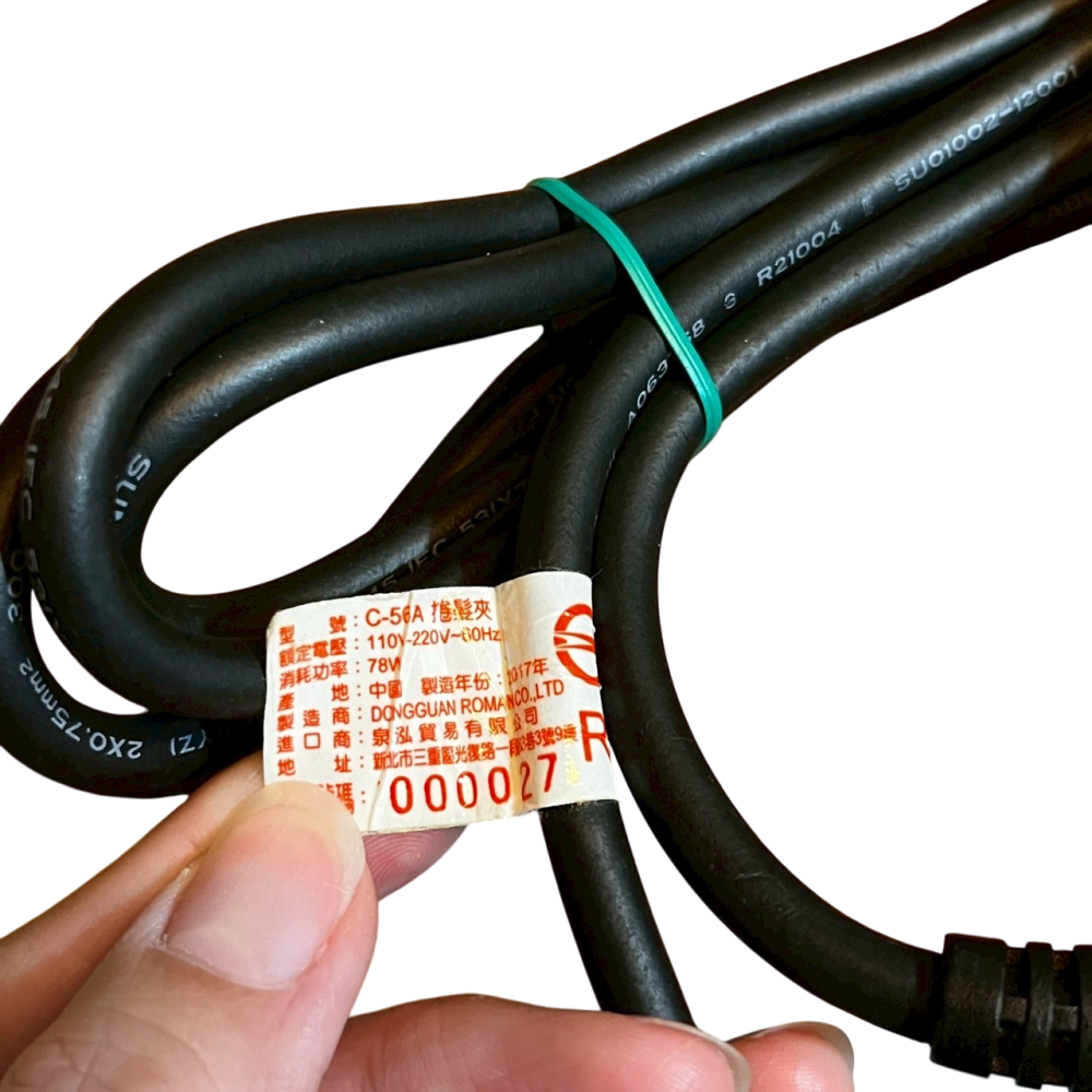 ❮二手❯ Pingo 台灣品工 Royal K9 外噴式負離子加長電捲棒 C-56A 電棒捲 捲髮器 捲髮 環球電壓-細節圖6