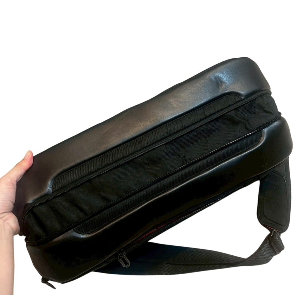 ❮二手❯ 美國 TUMI Alpha Bravo Calhoun 多功能商務彈道尼龍公事包 14吋筆電包 手提肩背電腦包-細節圖6