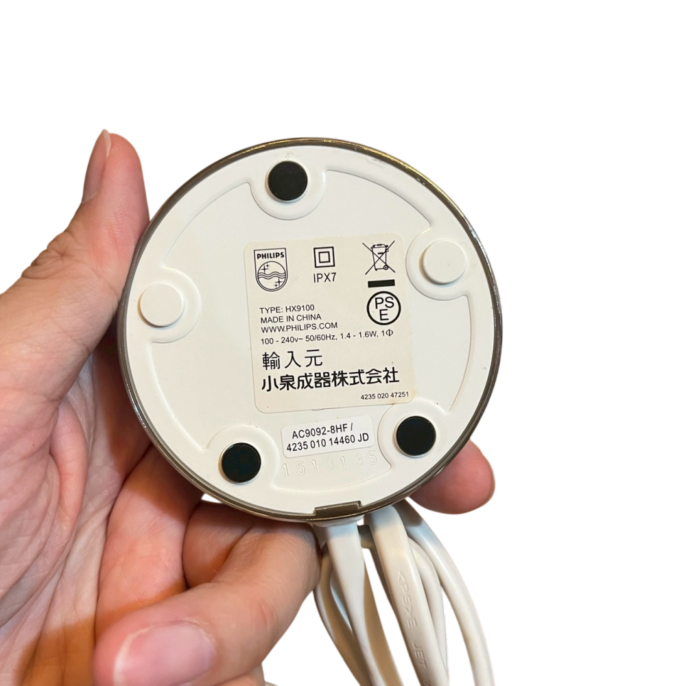 ❮二手❯ 荷蘭 PHILIPS 飛利浦 Sonicare DiamondClean HX9100 電動牙刷充電座-細節圖3