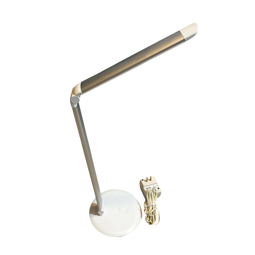 ❮二手❯ 荷蘭 PHILIPS 飛利浦 LED桌燈 72087 飛利浦品恒 A級雙燈臂 LED檯燈 閱讀燈 燈具-細節圖4