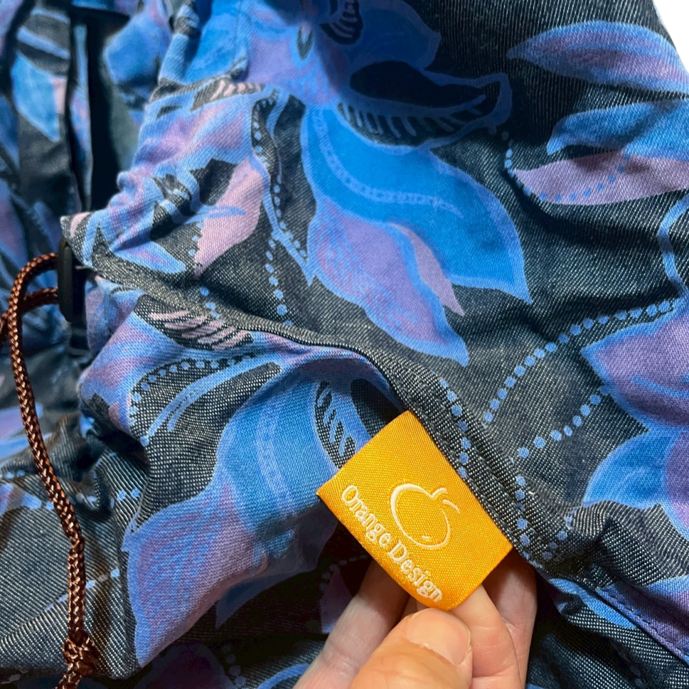 ❮近新❯ ODesign 橘子創意 客製化寵物背巾 兔子 貓咪 米克斯 手繪映象 捷運高鐵適用 最輕便的寵物外出背巾-細節圖5