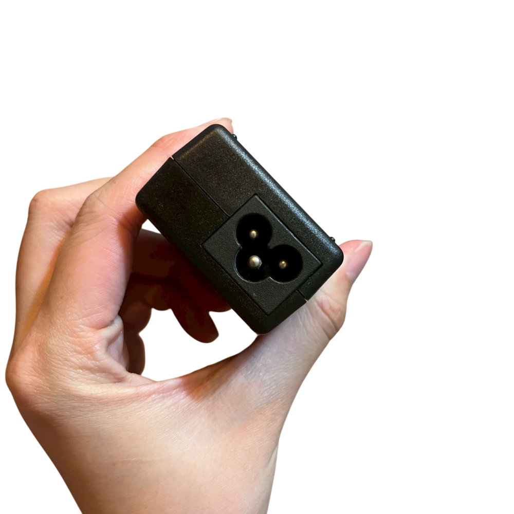 ❮二手❯ 韓國 HP 65W 電源供應器 65W 18.5V 3.5A 小黃口 孔徑 1.7*4.8mm 筆電充電器-細節圖2