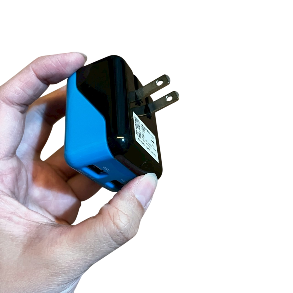 ❮二手❯ aibo AC轉USB 2PORT 方塊充電器 3100mA 充電超快速省時 豆腐頭 充電頭-細節圖5