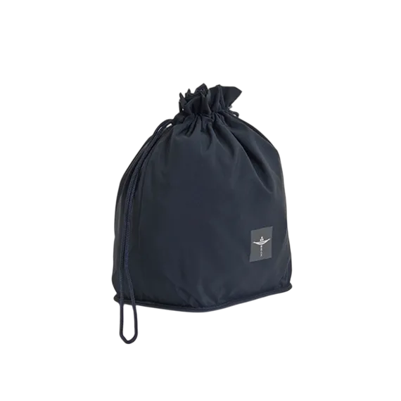 ❮全新❯ 慈濟 Tzu-Chi 靜思書軒 淨斯 隨身包 餐袋 束口處的藍繩可手提 亦可掛於手腕 環保碗 環保筷-細節圖3