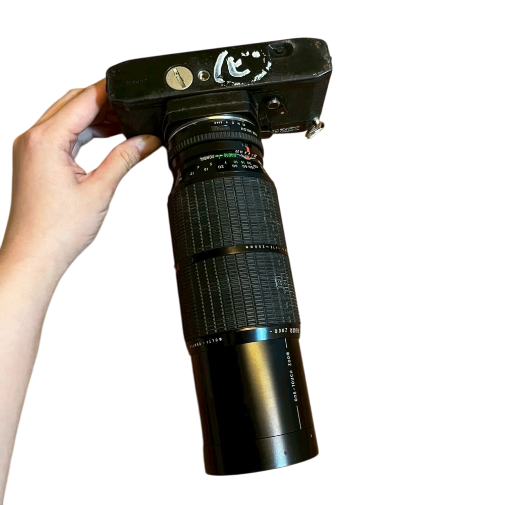 ❮零件❯ 日本 RICOH 理光 XR500 全機械式相機 SMC Pentax 50mm F2 黑機 單眼 古董相機-細節圖2