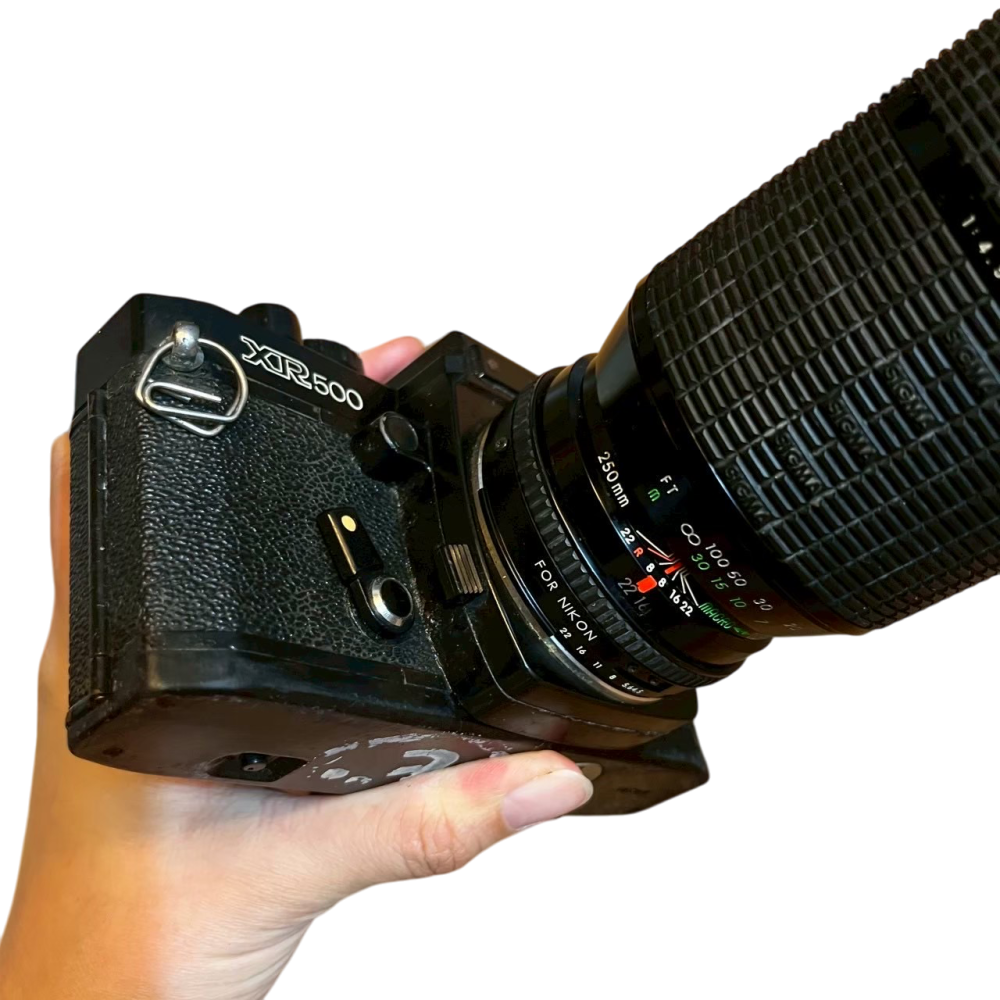 ❮零件❯ 日本 RICOH 理光 XR500 全機械式相機 SMC Pentax 50mm F2 黑機 單眼 古董相機-細節圖4