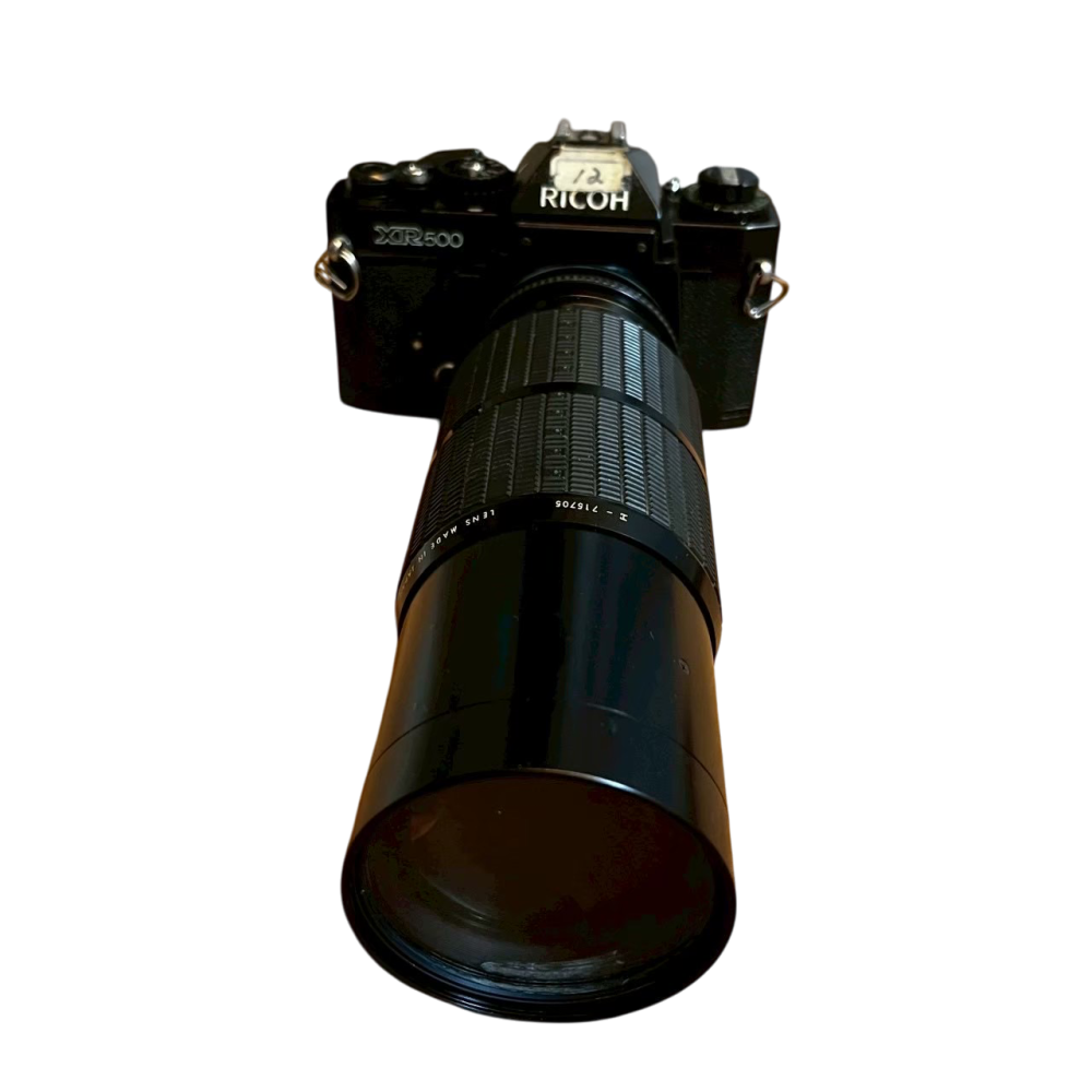 ❮零件❯ 日本 RICOH 理光 XR500 全機械式相機 SMC Pentax 50mm F2 黑機 單眼 古董相機-細節圖6