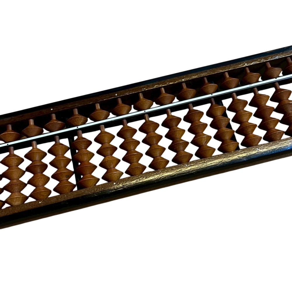 ❮二手❯ 日本 マグネット 亀嵩算盤 木製 龜嵩算盤 8025 古董算盤 珠算 攝影道具 佈景 場景道具 古玩 計算-細節圖3