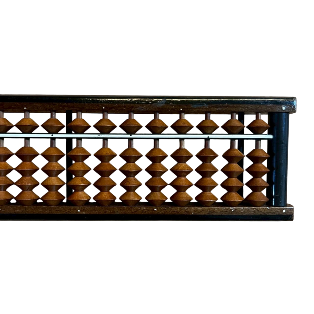 ❮二手❯ 日本 マグネット 亀嵩算盤 木製 龜嵩算盤 8025 古董算盤 珠算 攝影道具 佈景 場景道具 古玩 計算-細節圖4