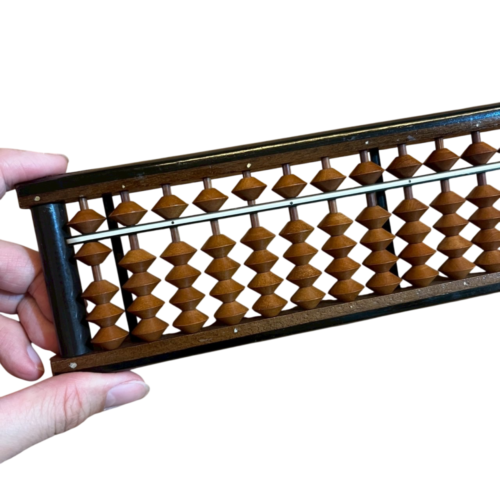 ❮二手❯ 日本 マグネット 亀嵩算盤 木製 龜嵩算盤 8025 古董算盤 珠算 攝影道具 佈景 場景道具 古玩 計算-細節圖6