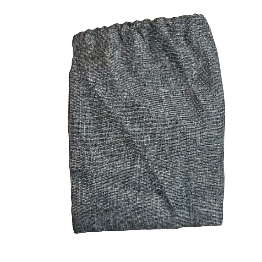 ❮近新❯ 荷蘭 DECATHLON 迪卡儂 Decathlon Nyamba 灰色抽繩收納袋 小物袋 旅行包袋 束口包-細節圖5