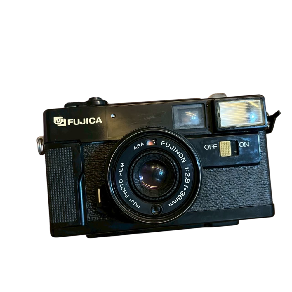 ❮零件❯ 日本 Fujica Auto-5 35mm 傻瓜相機 底片相機 Fujinon38mm f/2.8 鏡頭-細節圖7
