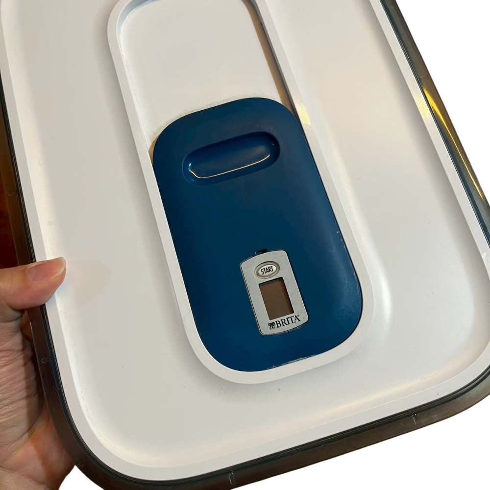 ❮二手❯ 德國 BRITA 桌上型濾水箱配件 上蓋 計時器 濾水 8.2 公升 濾水壺 濾水箱 濾芯-細節圖6