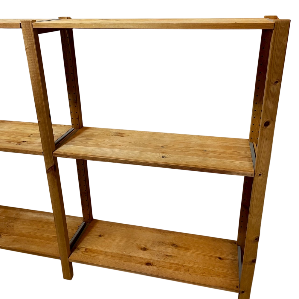 ❮二手❯ 瑞典 IKEA 宜家家居 IVAR 層架組合 松木 30*124*180cm 三層櫃 雙層櫃 層架 書架-細節圖4